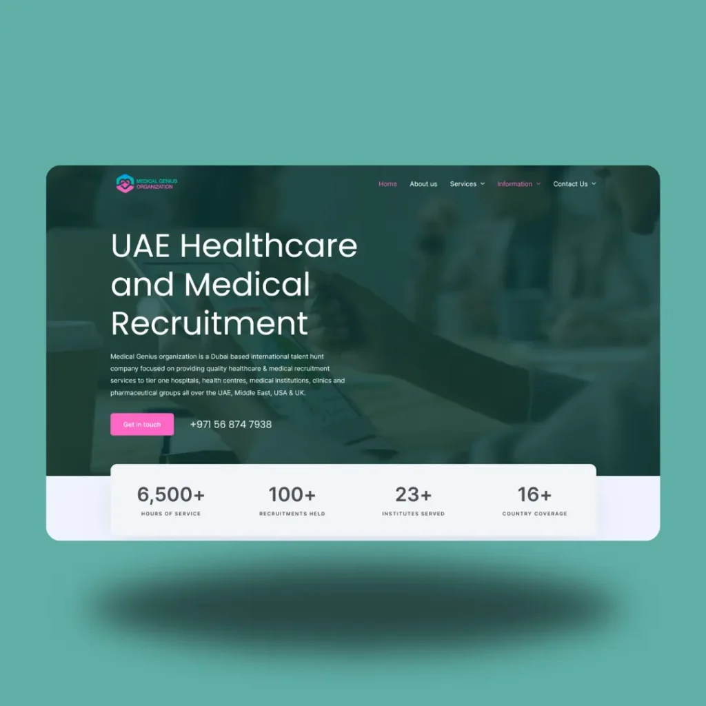 Medical Website Design