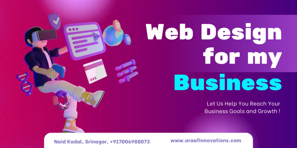 Web Design for my business in India